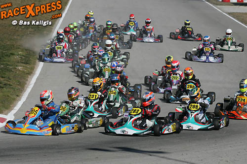 Rotax Wintercup Campillos: Mooie races tijdens kwalificatieheats